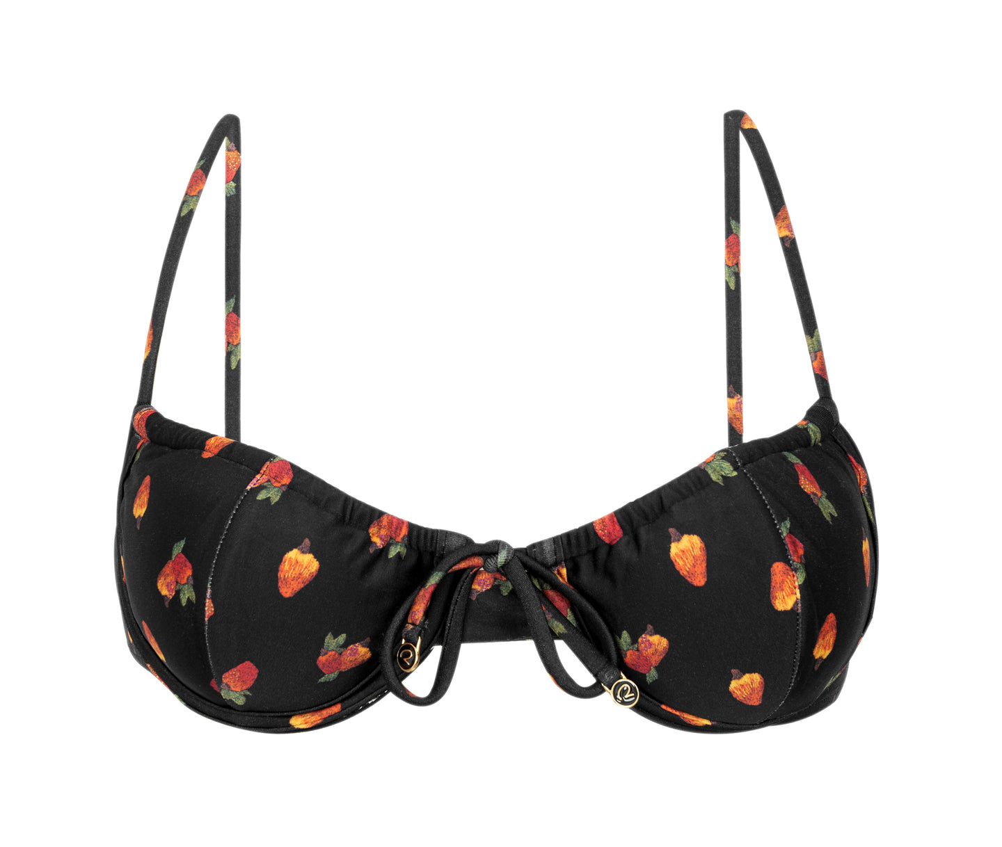Product Front: Rio De Sol Sostén Top Cashew Balconet-Tie