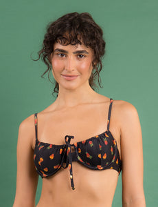 Image 10: Rio De Sol Sostén Top Cashew Balconet-Tie