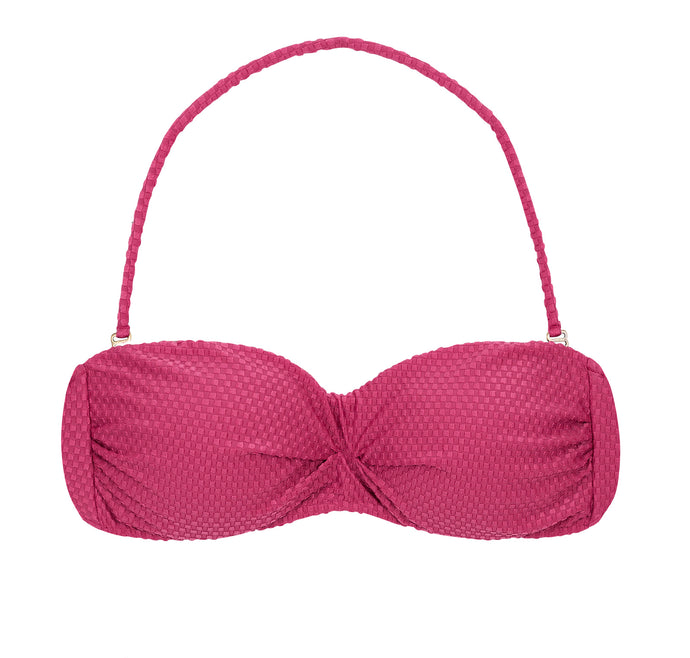 Product Front: Rio De Sol Sostén Top Cloque Lichia Bandeau