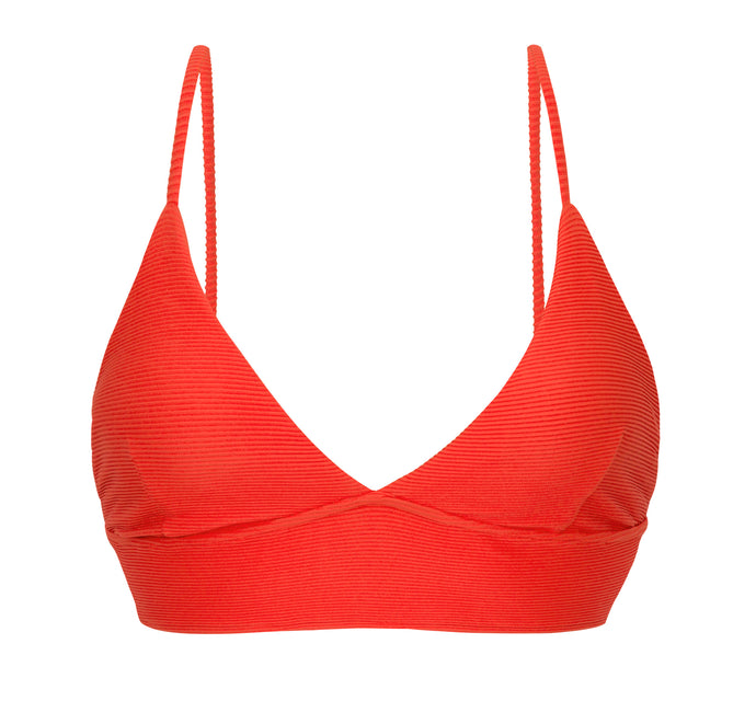 Product Front: Rio De Sol Sostén Top Cotele-Tomate Tri-Tank