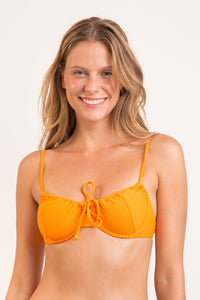 Gallery: Rio De Sol Sostén Top Dots-Mango Balconet-Tie