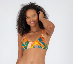 Gallery: Rio De Sol Sostén Top El-Arco Bralette-Orange