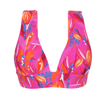 Cargar imagen en el visor de la galería, Product Front: Rio De Sol Sostén Top Flavors Halter-Marina
