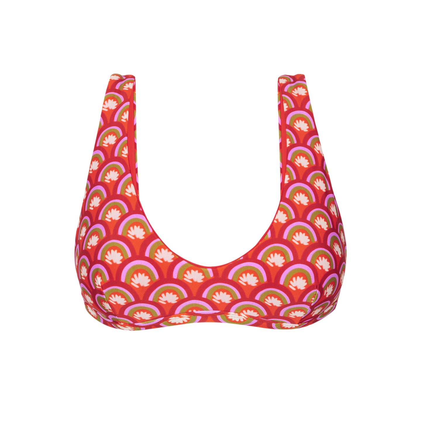 Product Front: Rio De Sol Sostén Top Floral-Scales Hera