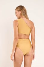 Cargar imagen en el visor de la galería, Model Back: Rio De Sol Sostén Top Fluity-Dourado Zadar
