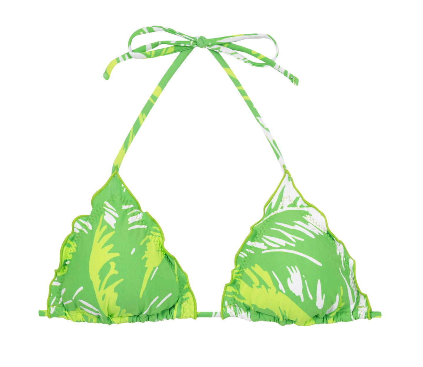 Product Front: Rio De Sol Sostén Top Green-Palms Frufru