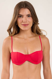 Gallery: Rio De Sol Sostén Top Hibiscus Coral