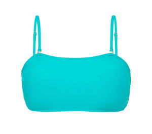 Product Front: Rio De Sol Sostén Top Jade Bandeau-Reto