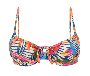 Product Front: Rio De Sol Sostén Top Jungle Balconet-Tie