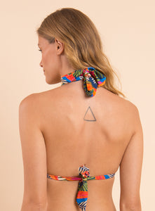 Model Back: Rio De Sol Sostén Top Jungle Mel