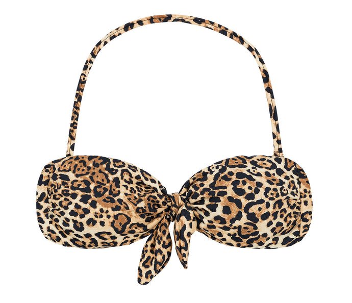 Product Front: Rio De Sol Sostén Top Leopardo Bandeau