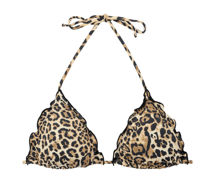 Product Front: Rio De Sol Sostén Top Leopardo Tri