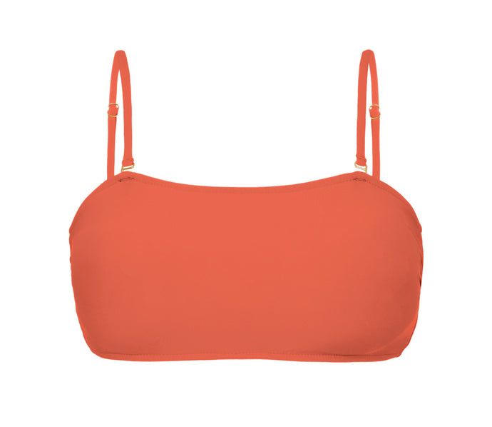 Product Front: Rio De Sol Sostén Top Light-Peach Bandeau-Reto