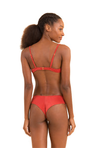 Model Back: Rio De Sol Sostén Top Malibu-Chili Balconet