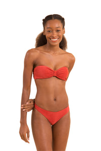 Image 04: Rio De Sol Sostén Top Malibu-Chili Bandeau-Duo