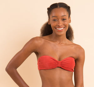 Image 09: Rio De Sol Sostén Top Malibu-Chili Bandeau-Duo