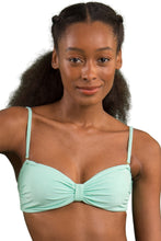 Cargar imagen en el visor de la galería, Gallery: Rio De Sol Sostén Top Malibu-Menta Bandeau-Duo
