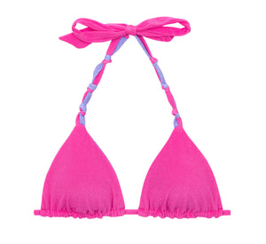 Product Front: Rio De Sol Sostén Top Malibu-Rosa Tri-Rev