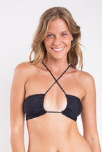 Cargar imagen en el visor de la galería, Gallery: Rio De Sol Sostén Top Nero Camille
