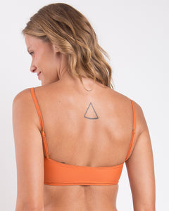 Image 05: Rio De Sol Sostén Top Ocre Bandeau-Reto