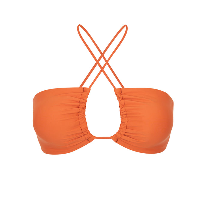 Product Front: Rio De Sol Sostén Top Ocre Camille