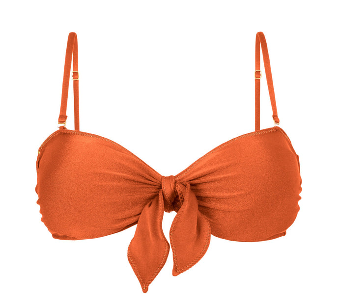 Product Front: Rio De Sol Sostén Top Paprica Bandeau-No