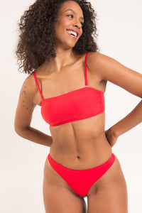 Image 11: Rio De Sol Sostén Top Rouge Bandeau-Reto