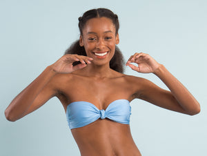 Image 08: Rio De Sol Sostén Top Shimmer-Baltic-Sea Bandeau-Joy