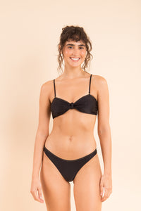 Image 12: Rio De Sol Sostén Top Shimmer-Black Bandeau-Joy