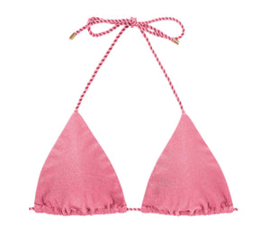 Product Front: Rio De Sol Sostén Top Shimmer-Confetti Tri-Rope