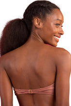 Cargar imagen en el visor de la galería, Image 07: Rio De Sol Sostén Top Shimmer-Copper Bandeau-Joy
