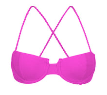 Cargar imagen en el visor de la galería, Product Front: Rio De Sol Sostén Top St-Tpz-Pink Balconet
