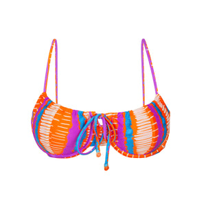 Product Front: Rio De Sol Sostén Top Stripes Balconet-Tie