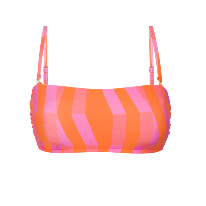 Product Front: Rio De Sol Sostén Top Sunrise Bandeau-Reto