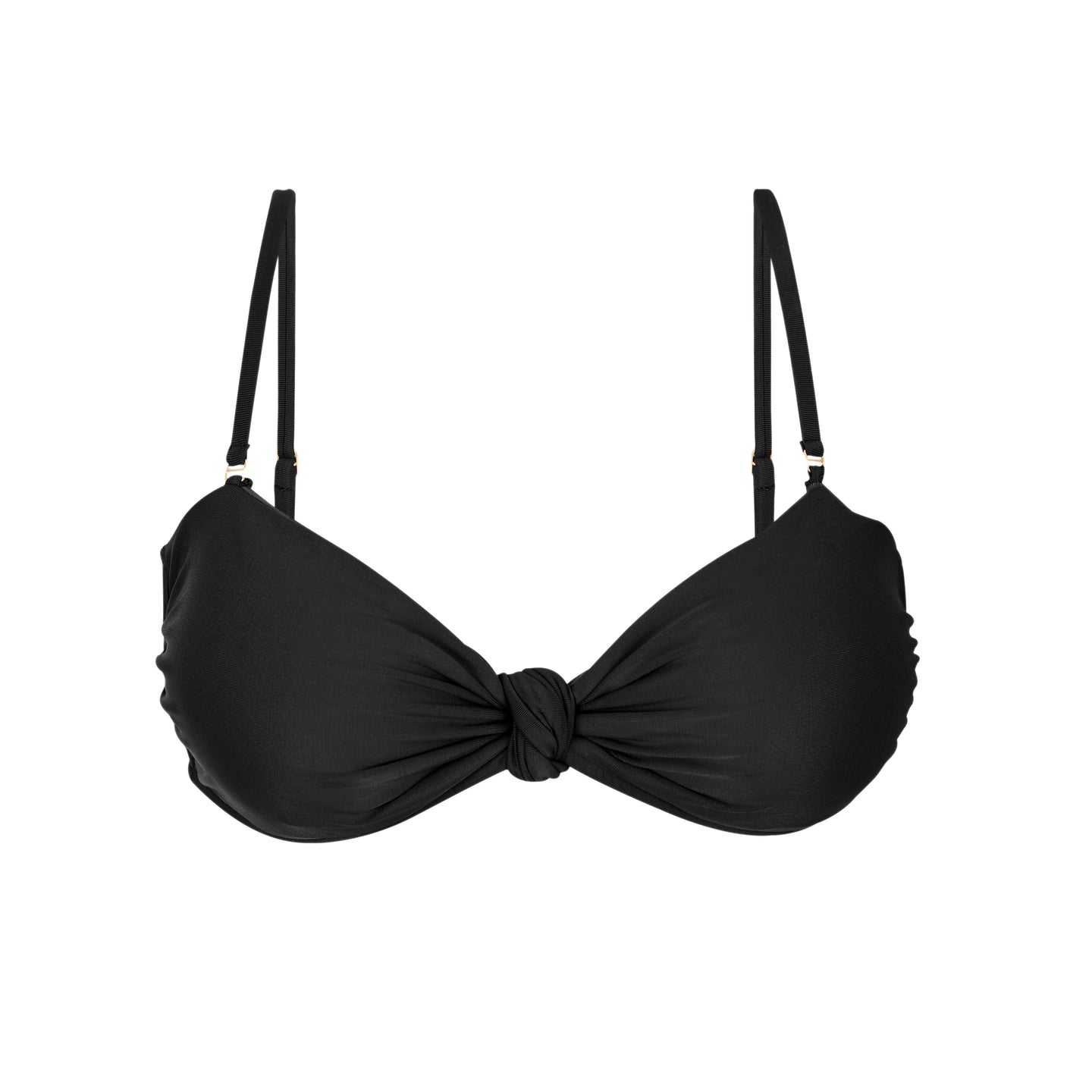 Product Front: Rio De Sol Sostén Top Touch-Black Bandeau-Joy