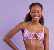 Cargar imagen en el visor de la galería, Image 13: Rio De Sol Sostén Top Trail-Purple Tank-Tie
