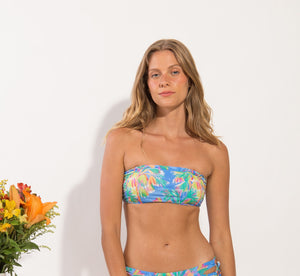 Image 09: Rio De Sol Sostén Top Treetop Bandeau-Reto