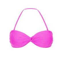 Cargar imagen en el visor de la galería, Product Front: Rio De Sol Sostén Top Vita-Pink Twist
