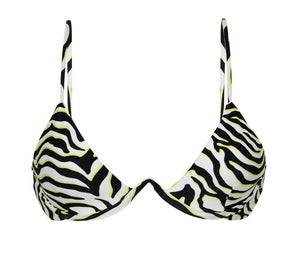 Product Front: Rio De Sol Sostén Top Wild-Black Tri-Aro