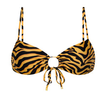 Cargar imagen en el visor de la galería, Product Front: Rio De Sol Sostén Top Wild-Orange Mila
