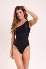 Cargar imagen en el visor de la galería, Model Front: Rio De Sol Una Pieza Touch-Black Sienna
