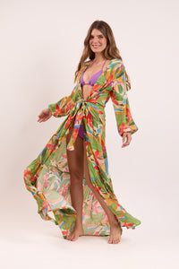 Image 10: Rio De Sol Vestido De Playa Tropical Long Dress Verona