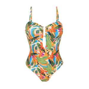 Product Front: Rio De Sol Una Pieza Tropical Sara-Op