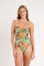 Cargar imagen en el visor de la galería, Model Front: Rio De Sol Una Pieza Tropical Sara-Op
