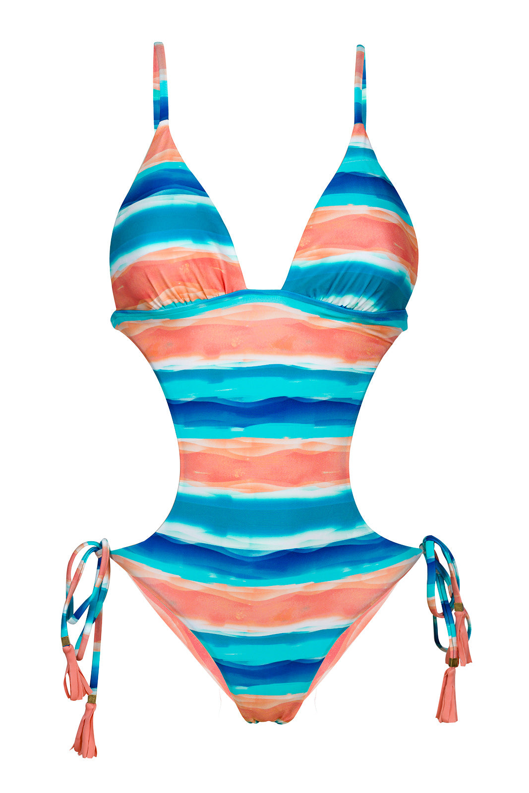 Product Front: Rio De Sol Una Pieza Upbeat Trikini Comfort