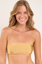 Cargar imagen en el visor de la galería, Top Fluity-Dourado Bandeau-Reto
