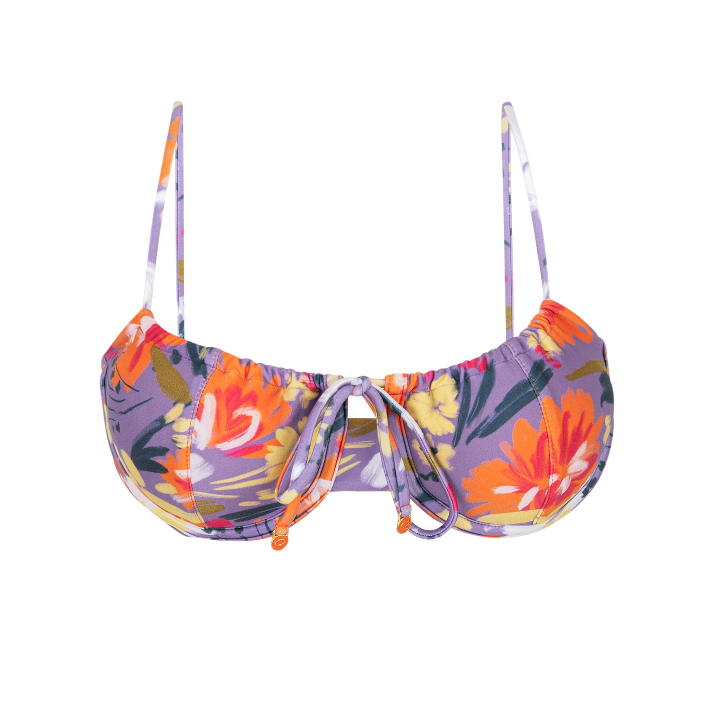 Top Garden-Flower Balconet-Tie
