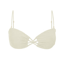 Cargar imagen en el visor de la galería, Top Malibu-Natural Bandeau-Iris
