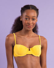 Cargar imagen en el visor de la galería, Top Malibu-Yellow Balconet
