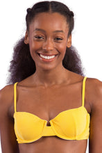 Cargar imagen en el visor de la galería, Top Malibu-Yellow Balconet
